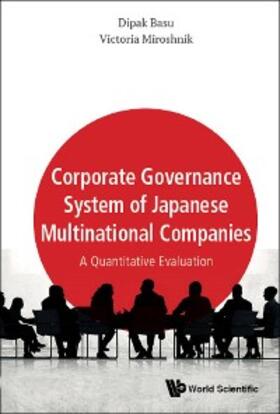 Basu / Miroshnik | CORPORATE GOVERNANCE SYSTEM OF JPN MULTINATIONAL COMPANIES | E-Book | sack.de
