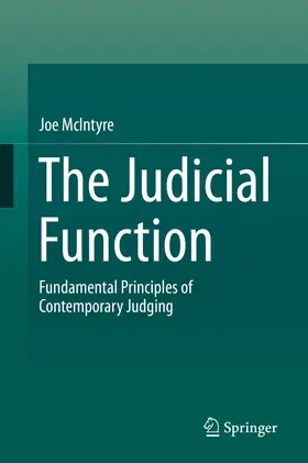 McIntyre |  The Judicial Function | eBook | Sack Fachmedien