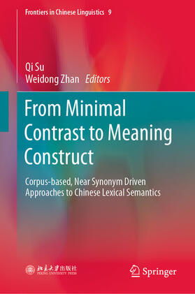 Su / Zhan |  From Minimal Contrast to Meaning Construct | eBook | Sack Fachmedien