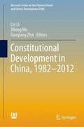 Li / Zhai / Mo |  Constitutional Development in China, 1982-2012 | Buch |  Sack Fachmedien