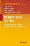 Singh / Dongen / Martinetti |  Transportation Systems | Buch |  Sack Fachmedien