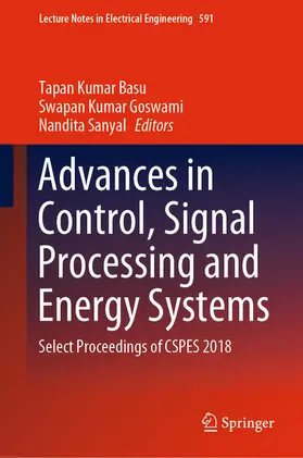 Basu / Goswami / Sanyal |  Advances in Control, Signal Processing and Energy Systems | eBook | Sack Fachmedien
