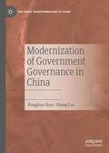 Cao / Shen |  Modernization of Government Governance in China | Buch |  Sack Fachmedien