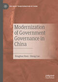 Shen / Cao |  Modernization of Government Governance in China | eBook | Sack Fachmedien