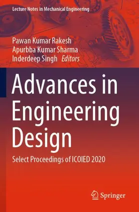 Rakesh / Singh / Sharma |  Advances in Engineering Design | Buch |  Sack Fachmedien