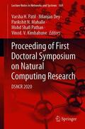 Patil / Dey / Kimbahune |  Proceeding of First Doctoral Symposium on Natural Computing Research | Buch |  Sack Fachmedien