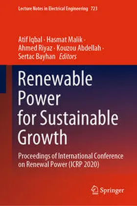 Iqbal / Malik / Riyaz | Renewable Power for Sustainable Growth | E-Book | www.sack.de