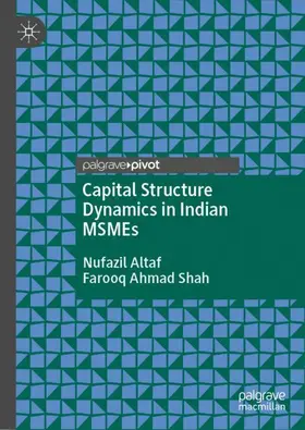 Shah / Altaf | Capital Structure Dynamics in Indian MSMEs | Buch | 978-981-334-275-0 | sack.de