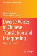 Woesler / Moratto |  Diverse Voices in Chinese Translation and Interpreting | Buch |  Sack Fachmedien