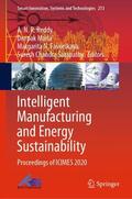Reddy / Satapathy / Marla |  Intelligent Manufacturing and Energy Sustainability | Buch |  Sack Fachmedien