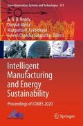 Reddy / Satapathy / Marla |  Intelligent Manufacturing and Energy Sustainability | Buch |  Sack Fachmedien