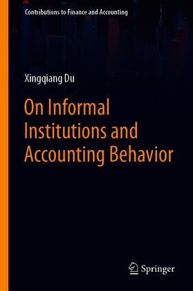 Du | On Informal Institutions and Accounting Behavior | E-Book | sack.de