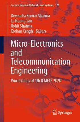 Sharma / Son / Cengiz |  Micro-Electronics and Telecommunication Engineering | eBook | Sack Fachmedien