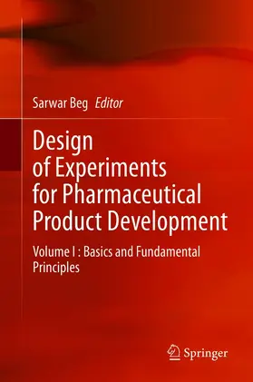 Beg | Design of Experiments for Pharmaceutical Product Development | E-Book | www.sack.de
