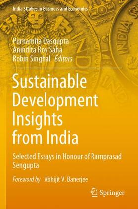 Dasgupta / Singhal / Saha |  Sustainable Development Insights from India | Buch |  Sack Fachmedien