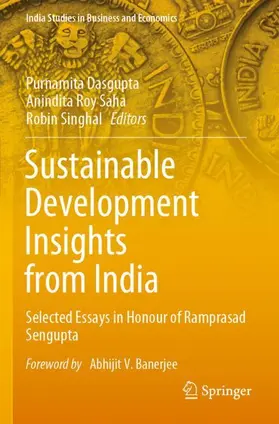 Dasgupta / Singhal / Saha |  Sustainable Development Insights from India | Buch |  Sack Fachmedien