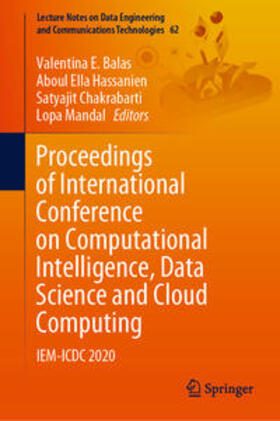 Balas / Hassanien / Chakrabarti |  Proceedings of International Conference on Computational Intelligence, Data Science and Cloud Computing | eBook | Sack Fachmedien
