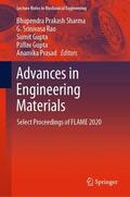 Sharma / Rao / Prasad |  Advances in Engineering Materials | Buch |  Sack Fachmedien