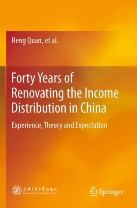 Quan |  Forty Years of Renovating the Income Distribution in China | Buch |  Sack Fachmedien
