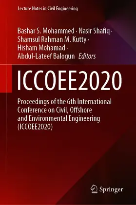 Mohammed / Shafiq / Rahman M. Kutty | ICCOEE2020 | E-Book | sack.de