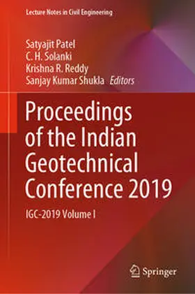 Patel / Solanki / Reddy |  Proceedings of the Indian Geotechnical Conference 2019 | Buch |  Sack Fachmedien