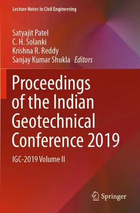 Patel / Shukla / Solanki |  Proceedings of the Indian Geotechnical Conference 2019 | Buch |  Sack Fachmedien