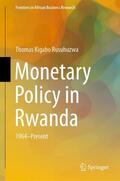 Rusuhuzwa |  Monetary Policy in Rwanda | Buch |  Sack Fachmedien