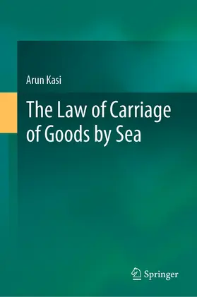 Kasi | The Law of Carriage of Goods by Sea | E-Book | www.sack.de