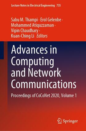 Thampi / Gelenbe / Atiquzzaman |  Advances in Computing and Network Communications | eBook | Sack Fachmedien