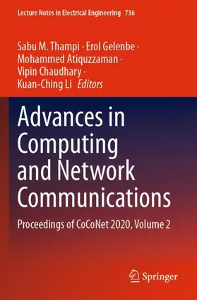 Thampi / Gelenbe / Li |  Advances in Computing and Network Communications | Buch |  Sack Fachmedien