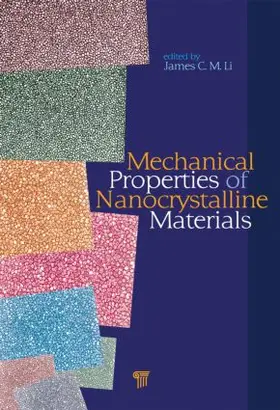 Li |  Mechanical Properties of Nanocrystalline Materials | Buch |  Sack Fachmedien