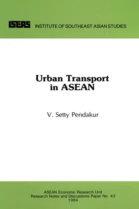 Pendakur |  Urban Transport in ASEAN | eBook | Sack Fachmedien