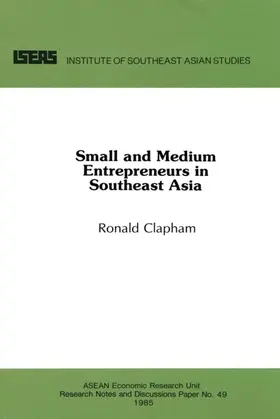 Clapham |  Small and Medium Entrepreneurs in Southeast Asia | eBook | Sack Fachmedien
