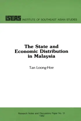 Tan |  The State and Economic Distribution in Malaysia | eBook | Sack Fachmedien