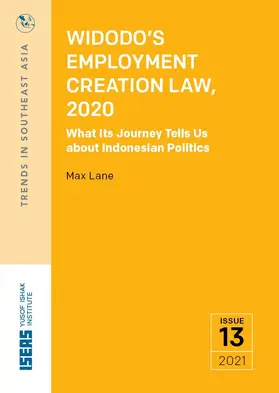 Lane |  Widodo’s Employment Creation Law, 2020 | eBook | Sack Fachmedien