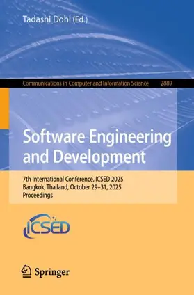 Dohi | Software Engineering and Development | Buch | 978-981-9202-01-0 | www.sack.de