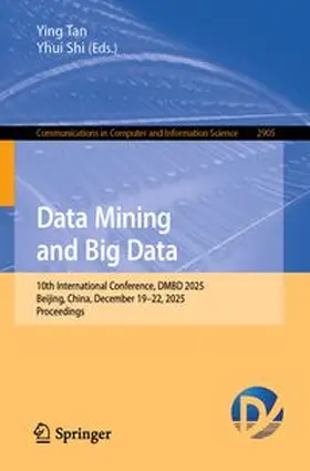 Tan / Shi |  Data Mining and Big Data | eBook | Sack Fachmedien