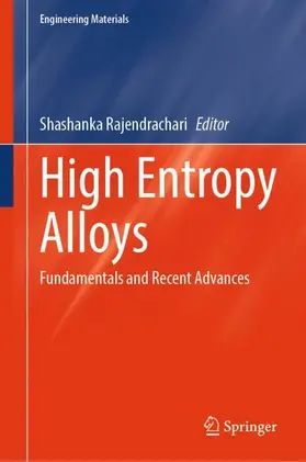 Rajendrachari | High Entropy Alloys | Buch | 978-981-9202-51-5 | www.sack.de