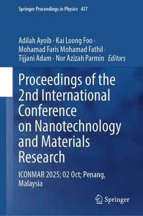 Ayoib / Foo / Fathil |  Proceedings of the 2nd International Conference on Nanotechnology and Materials Research | Buch |  Sack Fachmedien