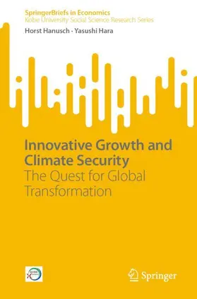 Hanusch / Hara |  Innovative Growth and Climate Security | Buch |  Sack Fachmedien