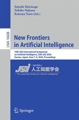 Morinaga / Nakano / Tono |  New Frontiers in Artificial Intelligence | Buch |  Sack Fachmedien