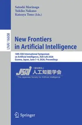 Morinaga / Nakano / Tono |  New Frontiers in Artificial Intelligence | eBook | Sack Fachmedien