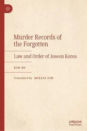 Ho |  Murder Records of the Forgotten | Buch |  Sack Fachmedien