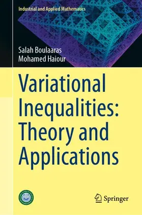 Boulaaras / Haiour | Variational Inequalities: Theory and Applications | Buch | 978-981-9221-27-1 | www.sack.de