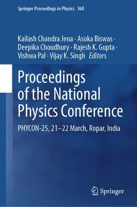 Jena / Biswas / Choudhury |  Proceedings of the National Physics Conference | Buch |  Sack Fachmedien