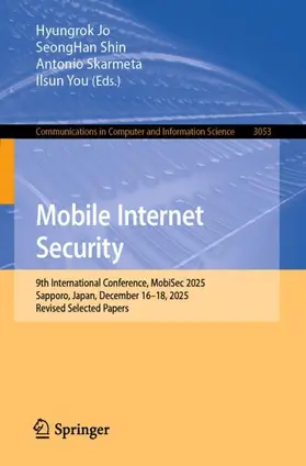 Jo / Shin / Skarmeta |  Mobile Internet Security | Buch |  Sack Fachmedien