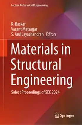 Baskar / Matsagar / Jayachandran |  Materials in Structural Engineering | eBook | Sack Fachmedien