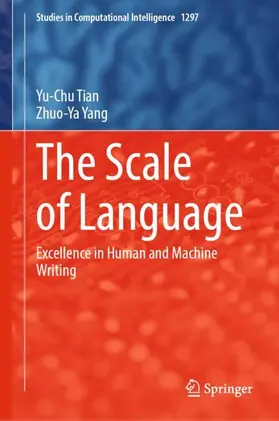 Tian / Yang | The Scale of Language | Buch | 978-981-9233-00-7 | www.sack.de