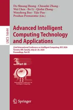 Huang / Zhang / Chen | Advanced Intelligent Computing Technology and Applications | E-Book | www.sack.de