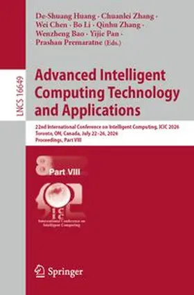 Huang / Zhang / Chen |  Advanced Intelligent Computing Technology and Applications | eBook | Sack Fachmedien